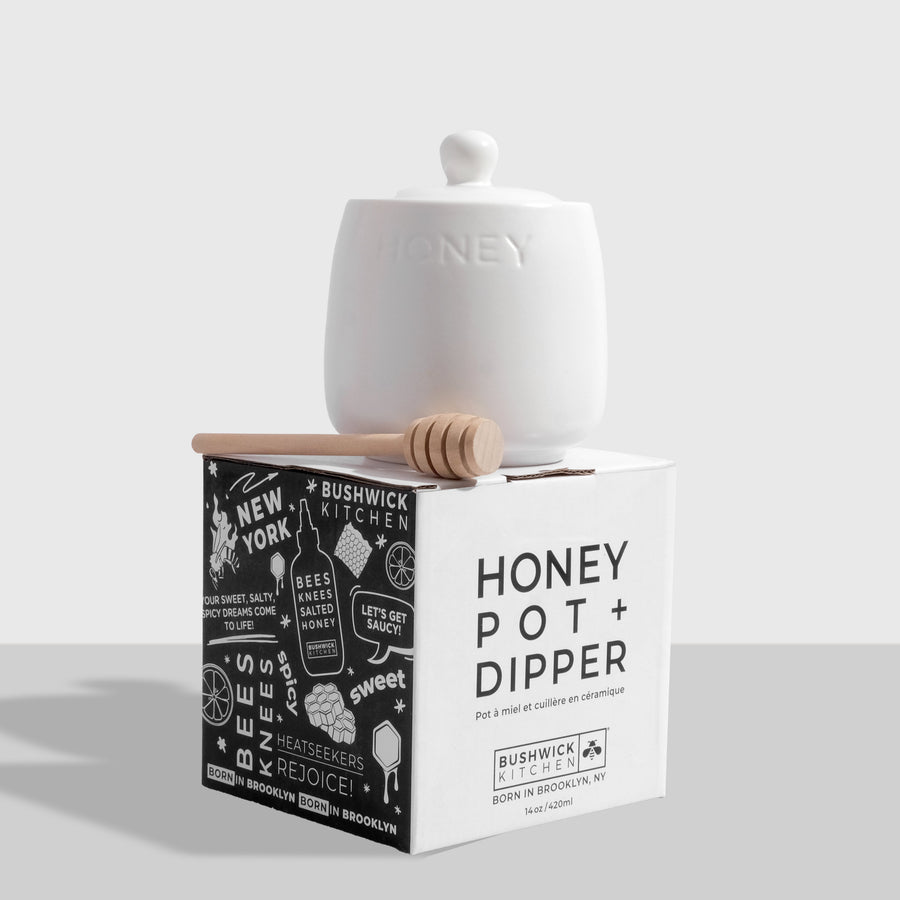 Honey Pot with Dipper A7